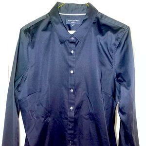 Banana Republic non-iron black button down